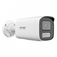 Camera supraveghere IP ColorVu, Dual Light, 4.0 MP, lentila 4.0mm, IR 50m, WL 50m, Mic, PoE - HIKVISION DS-2CD1T47G2H-LIU-4mm