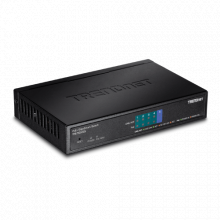 Switch 5 porturi - 4 Gigabit PoE+ 31W, 1 x Gigabit - TRENDnet TPE-TG50ES