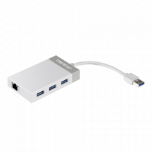 Adaptor USB 3.0 la Gigabit, Hub USB - TRENDnet TU3-ETGH3