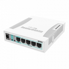 Smart Switch, 5 x Gigabit, 1 x SFP - Mikrotik CSS106-5G-1S