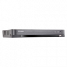 DVR 4 canale video 5MP, 4 ch. Audio 'over coaxial' AcuSense - HIKVISION iDS-7204HUHI-M1-S