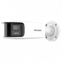 Camera supraveghere IP ColorVu - 8MP, Panoramic view 180gr., WL 40m, Audio - Hikvision DS-2CD2T87G2P-LSU-SL-4mm