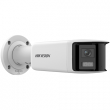 Camera IP DarkFighter, AcuSense - 4MP, Panoramic view 180°, lentila 2.8mm, IR 40m, Audio, Alarma, PoE, IP67 - HIKVISION DS-2CD2T46G2P-ISU-SL-2.8mm