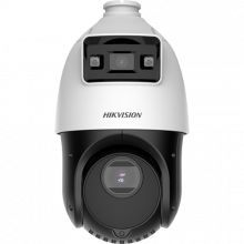 Camera supraveghere IP TandemVu, DarkFighter si ColorVu - 4MP, lentila 2.8mm SI 4.8~72mm, 15X, WL 30m, IR 100m, Audio, Alarma, PoE+, IP66 - HIKVISION DS-2SE4C415MWG-E14F0